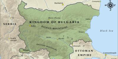मानचित्र के पुराने बल्गेरियाई