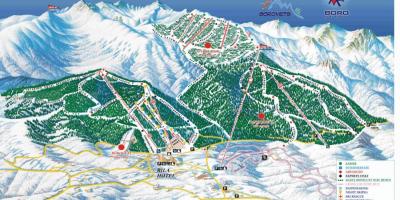 बुल्गारिया में स्की के नक्शे